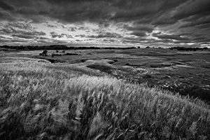 Twilight descends on the Little Salt Fork Marsh near Raymond, Nebraska. - Nebraska Landscape Photograph