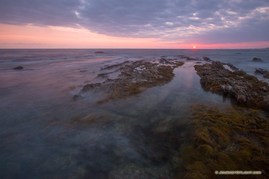 Final Daylight on the Pacific Coast