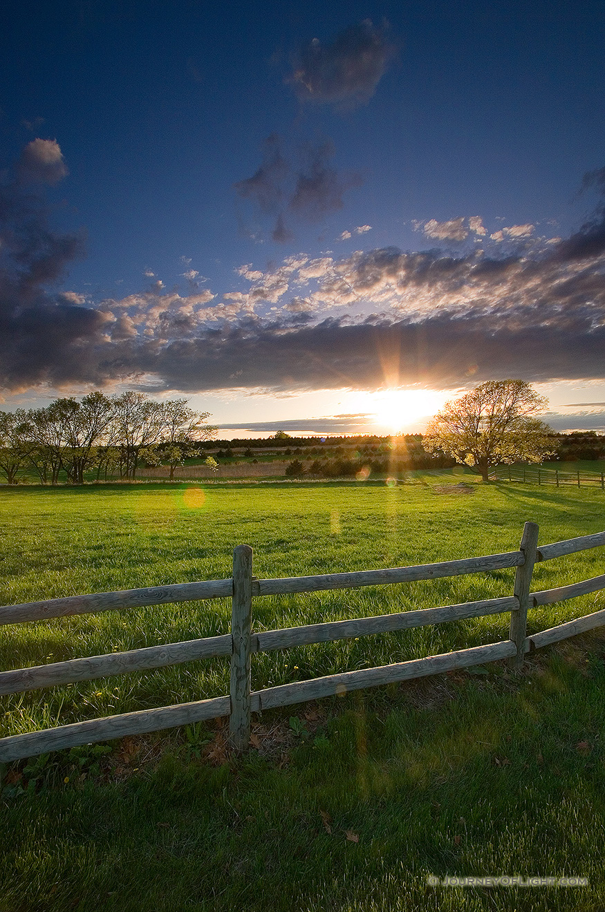 Taken at sunset at Mahoney State Park near Ashland, Nebraska. - Mahoney SP Picture