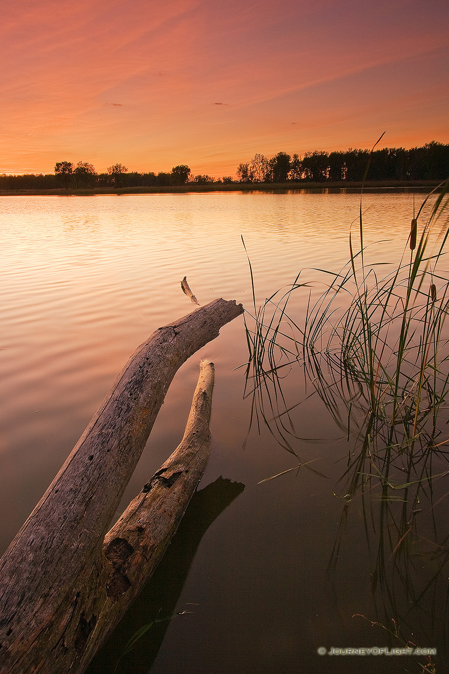 The Oxbow at DeSoto Bend National Wildlife Refuge ripples gently in the wind. - DeSoto Picture