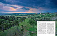 Ride the Ridge Nebraska Life Article - May/June 2016.  Contributed photography. - Tear Sheet Photograph