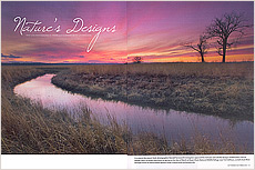 Nature's Design Story in Nebraska Life.  Contributed both text and photography. - Tear Sheet Photograph
