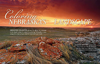 Nebraska Colors of Nebraska.  Contributed photography (6 images). - Tear Sheet Photograph