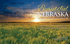 Nebraska Life - May/June 2017 - Beautiful Nebraska Essay - Contributed photography. - Tear Sheet Photograph