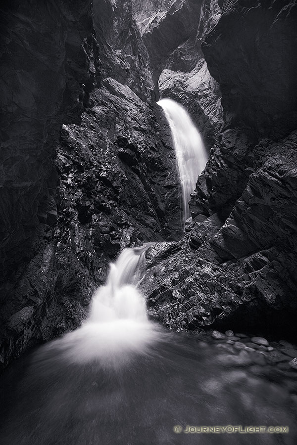 Zappata Falls near the Sand Dune National Park is a short walk up a creek. - Colorado Photography