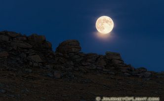 Colorado Nature Photograph - In the Glow of the Night