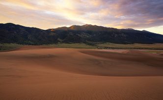 Sunrise Over the Great Sand Dunes