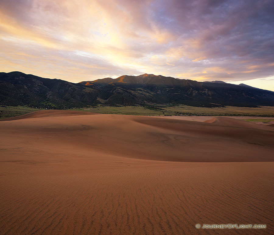 Sunrise Over the Great Sand Dunes