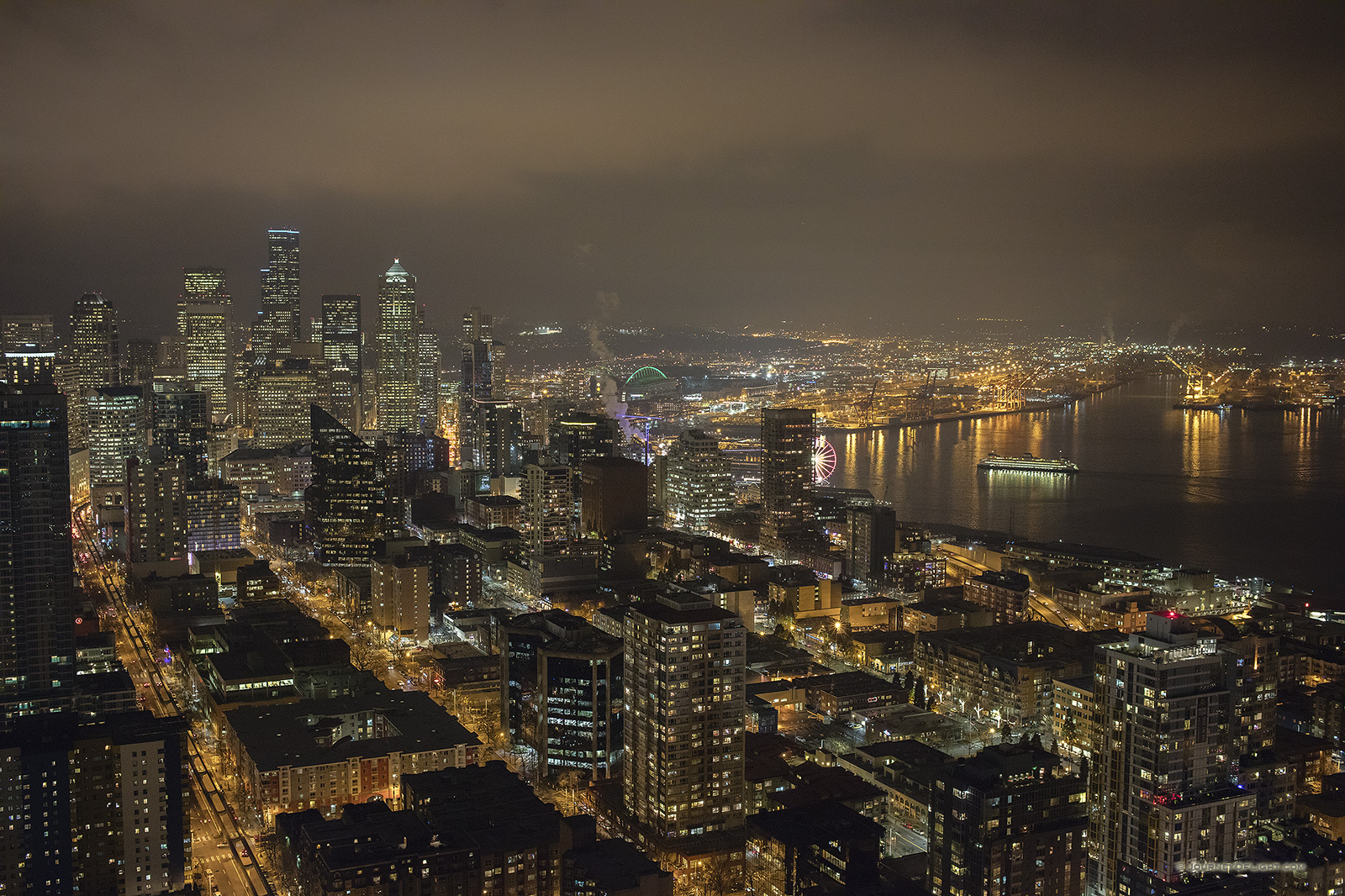 Seattle, Washington from the Space Needle