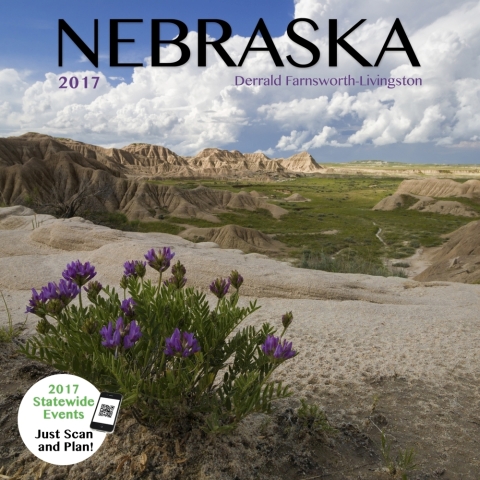 2017 Nebraska Calendar - Front