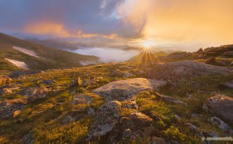 Just when I thought lingering storm clouds would obscure the sun, it broke through and gave me a breathtaking sunrise. These are the days that I love being a photographer, but even more importantly, I love being in nature.