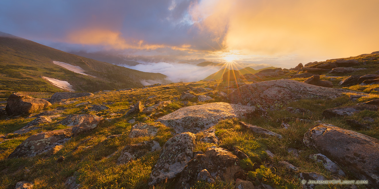 Just when I thought lingering storm clouds would obscure the sun, it broke through and gave me a breathtaking sunrise. These are the days that I love being a photographer, but even more importantly, I love being in nature.