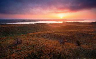 Glorious Sandhills Sunrise