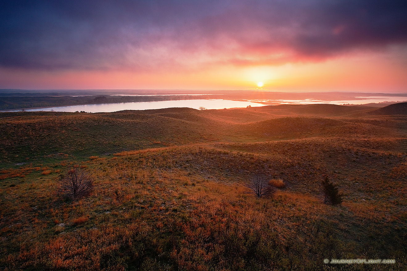 Glorious Sandhills Sunrise