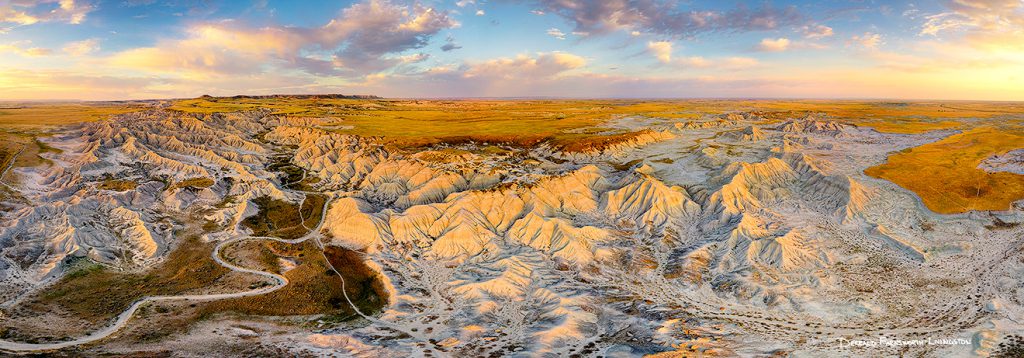 A Toadstool Aerial Panoramic
