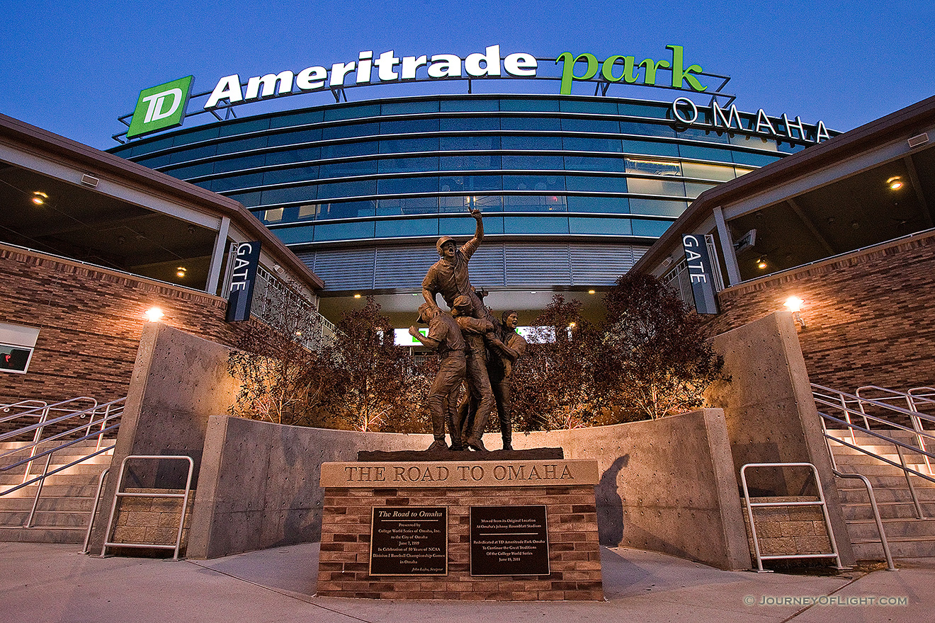 TD Ameritrade Stadium in Omaha, Nebraska is the home to the NCAA Men's College World Series. - Omaha Picture