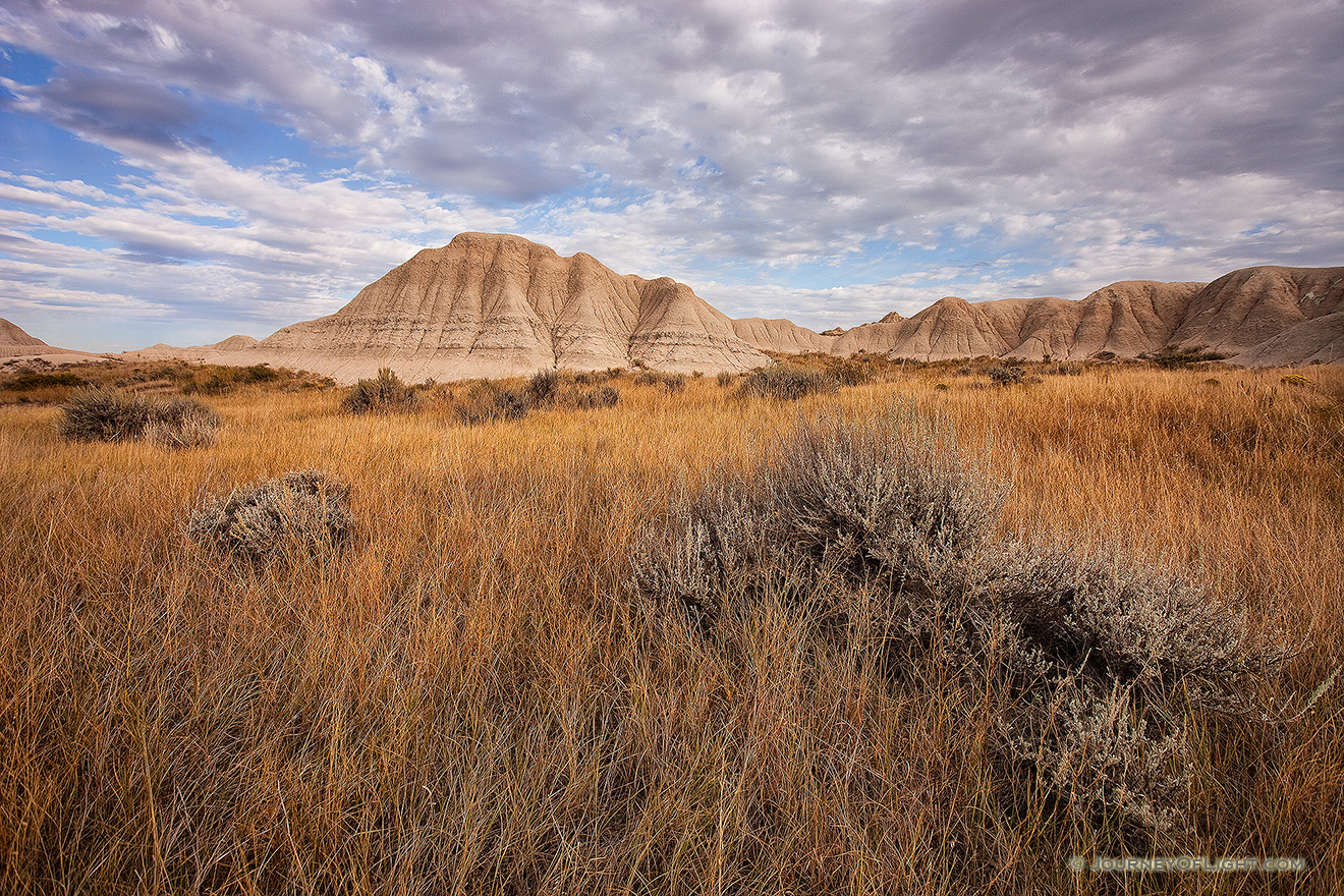 At Toadstool Geologic Park in western Nebraska contains a long history of fossils embedded in the rock and formations. - Toadstool Picture