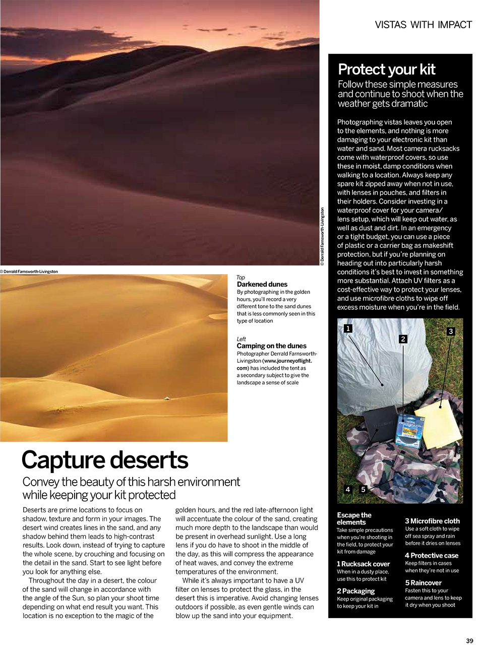 Vistas With Impact - Digital Photographer UK Article.  Contributed Photography (3 images). -  Photography