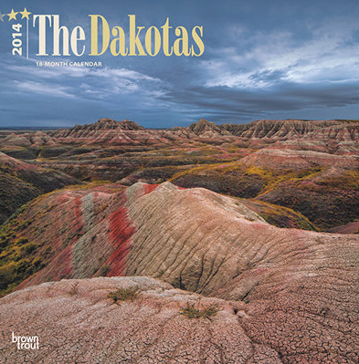 2014 The Dakotas Wild and Scenic - Brown Trout Publishers.  Contributed cover photograph. -  Photography